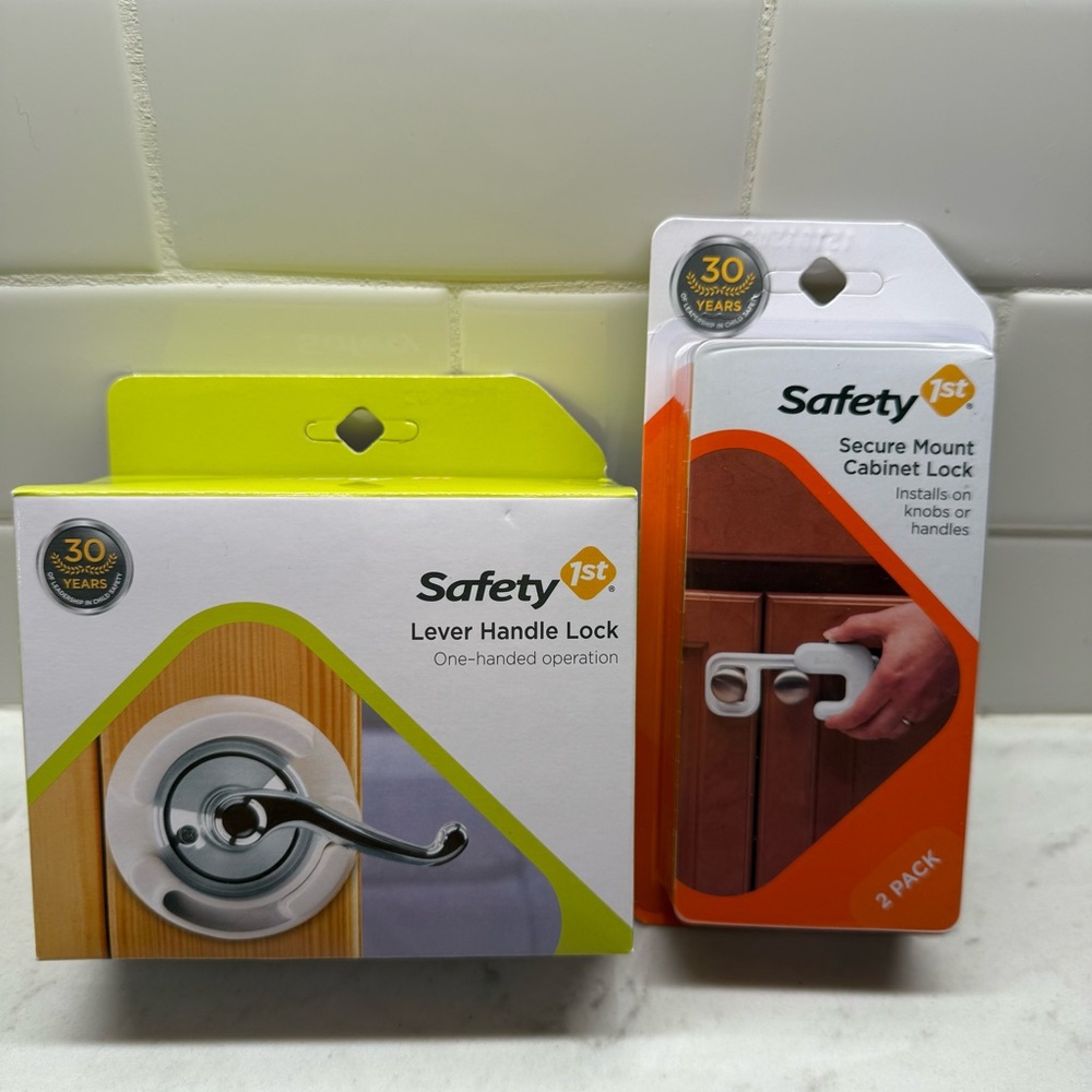 Safety 1st Lever Handle Lock - White